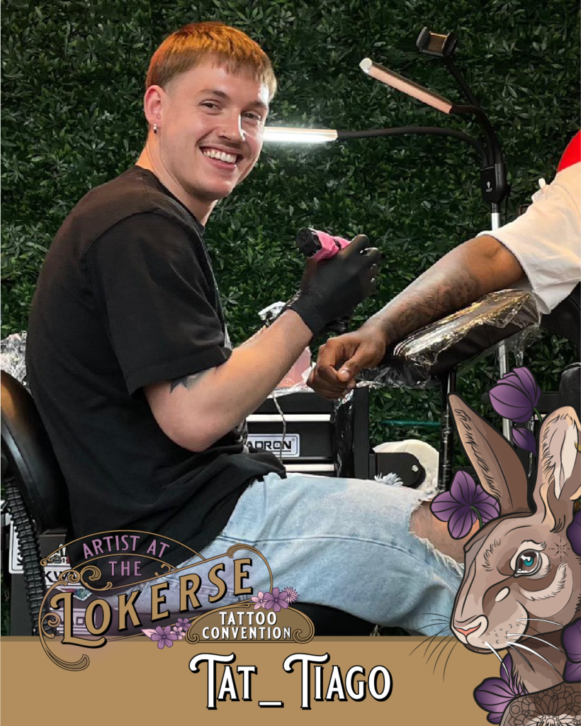 Tat_Tiago Tattoo komt naar de Lokerse Tattoo Conventie