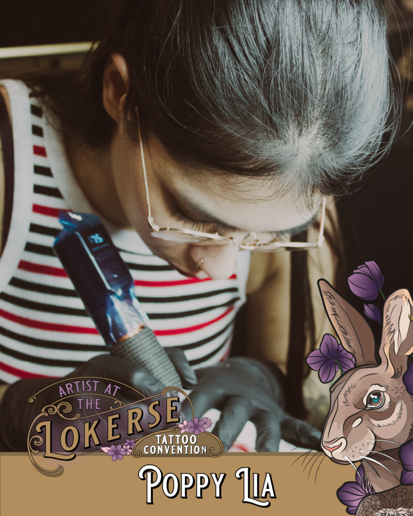Poppy Lia komt naar de Lokerse Tattoo Conventie