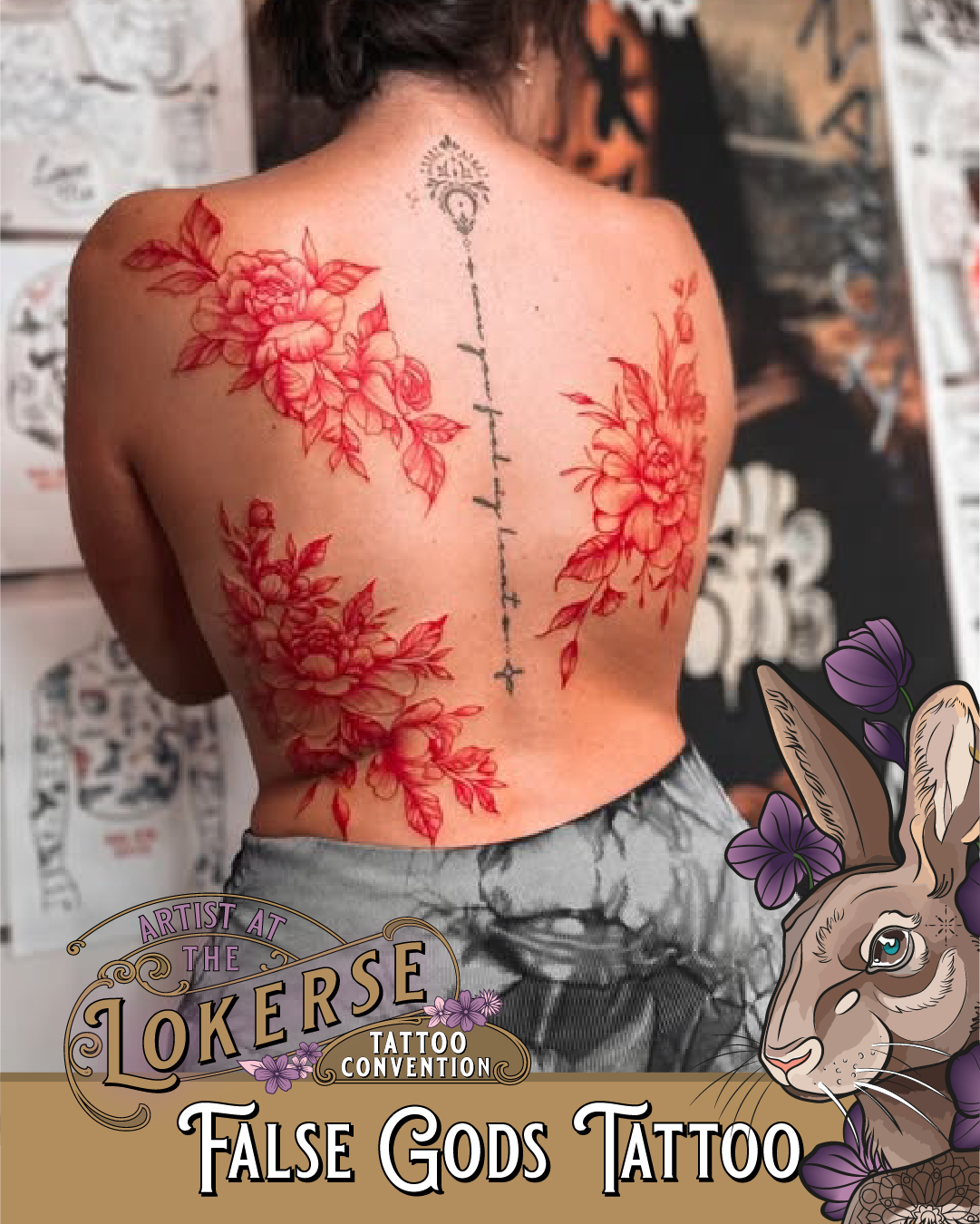 False gods Tattoo komt naar de Lokerse Tattoo Conventie