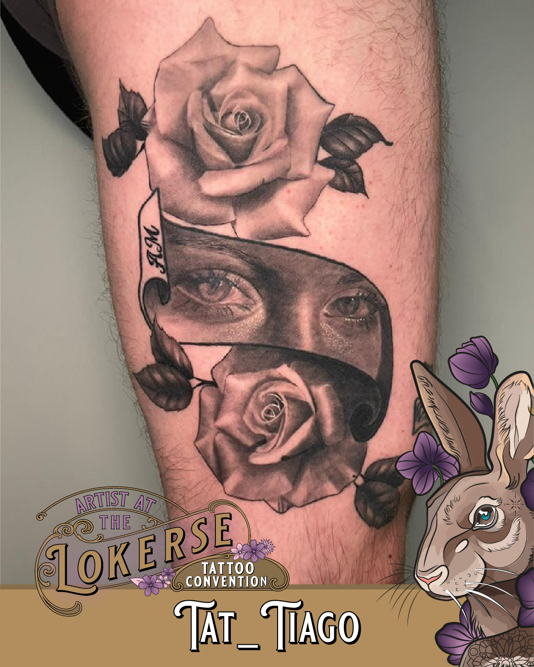 Tat_Tiago Tattoo komt naar de Lokerse Tattoo Conventie