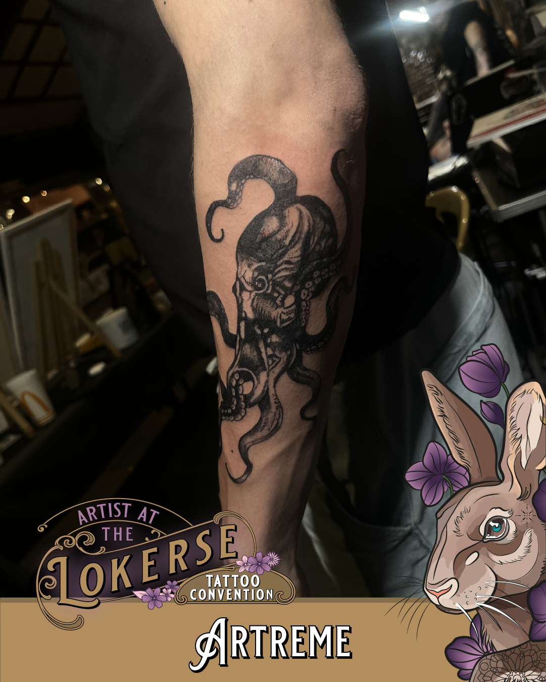 ArtremeTattoo komt naar de Lokerse Tattoo Conventie