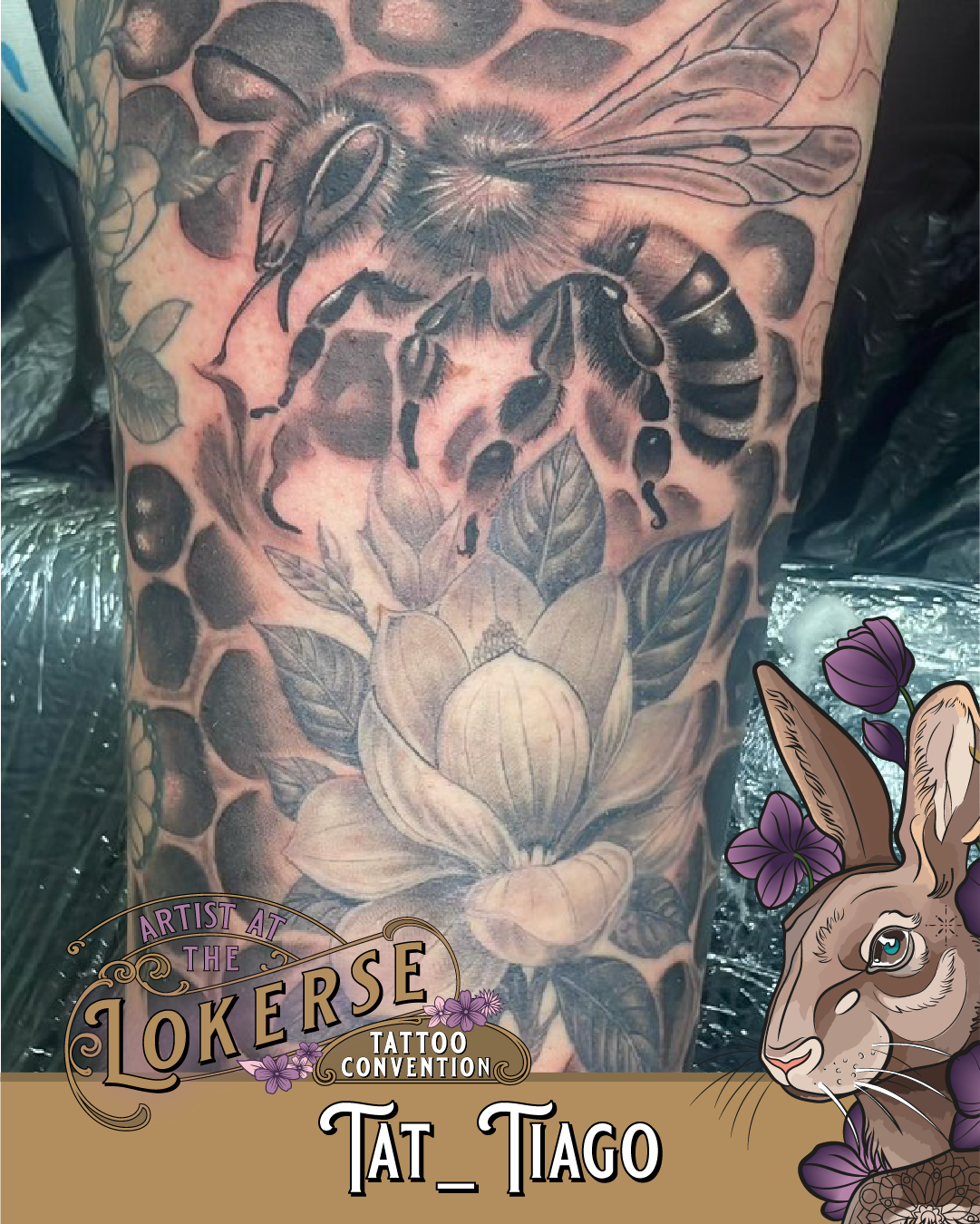 Tat_Tiago Tattoo komt naar de Lokerse Tattoo Conventie