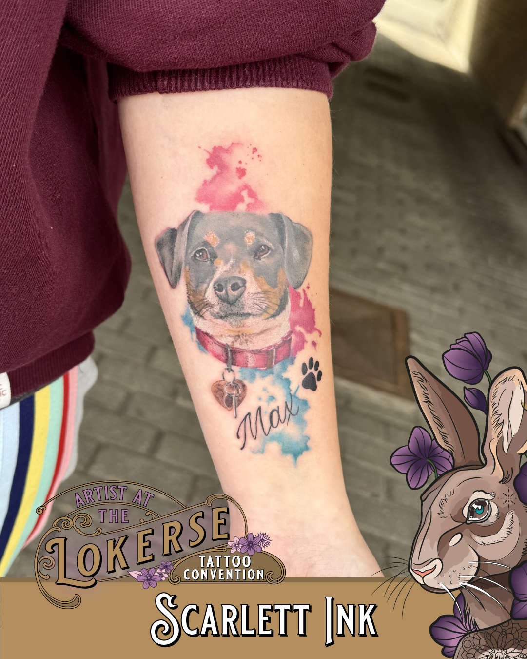 Scarlett Ink komt naar de Lokerse Tattoo Conventie
