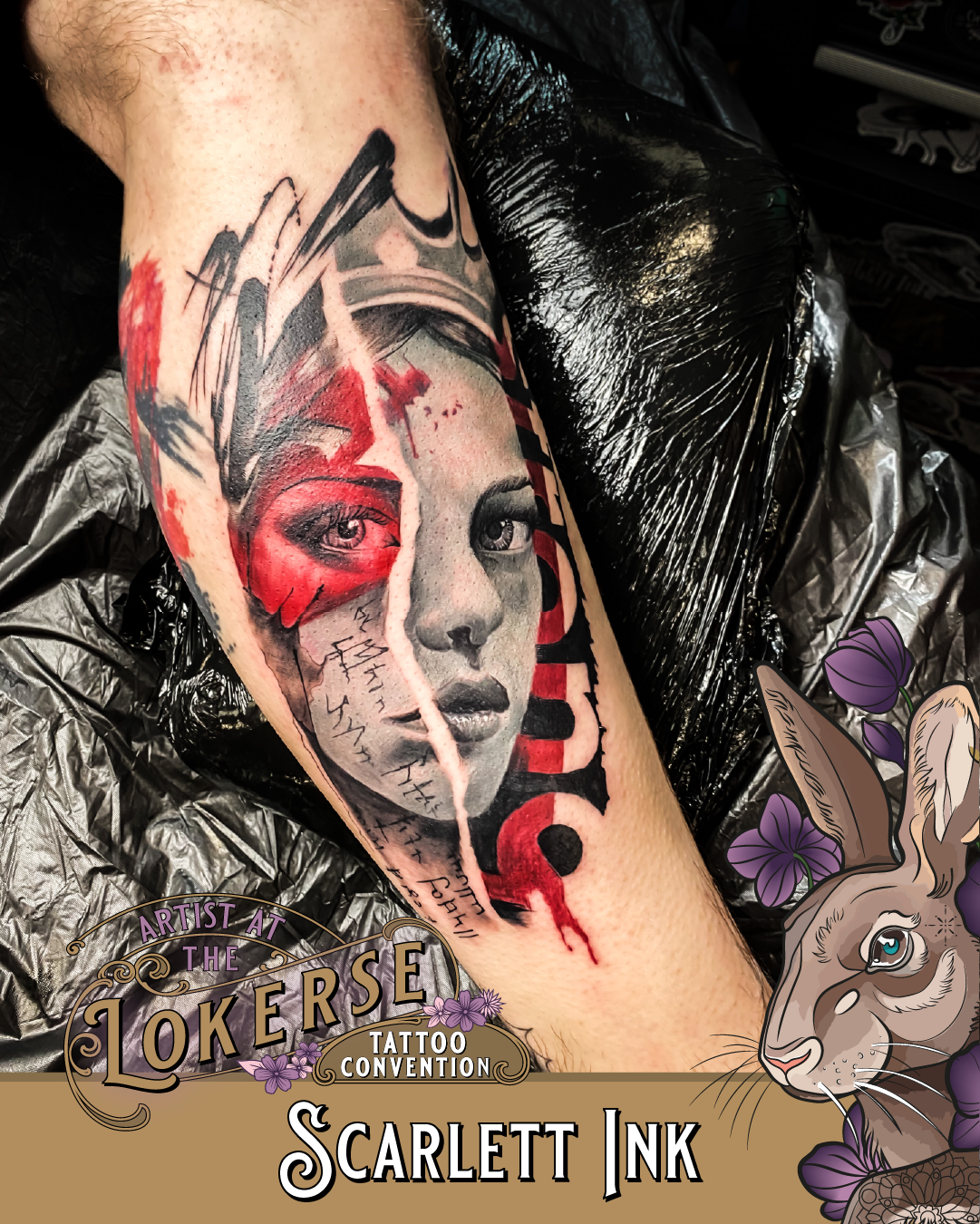 Scarlett Ink komt naar de Lokerse Tattoo Conventie