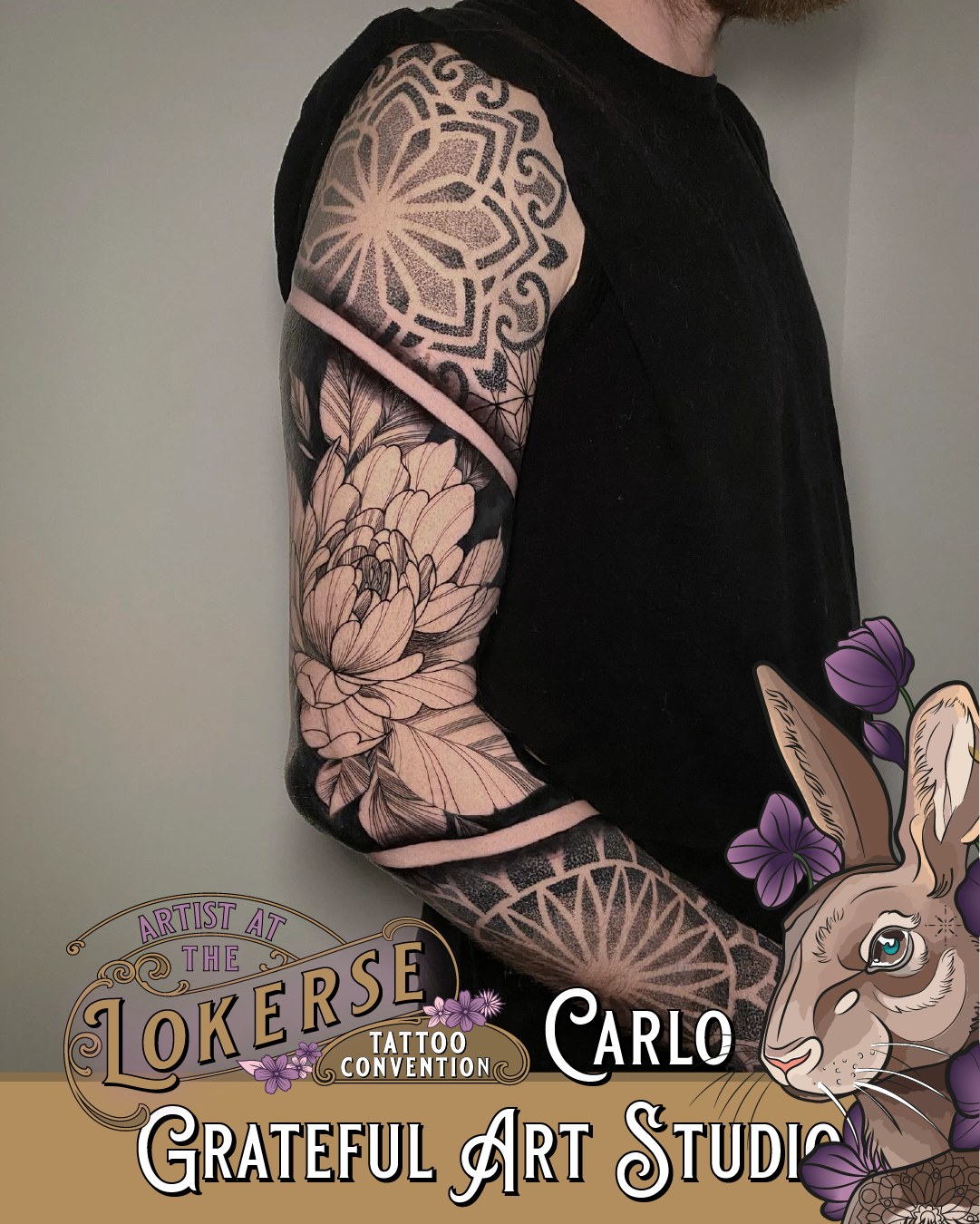 Carlo Fineline van Grateful Art Studio