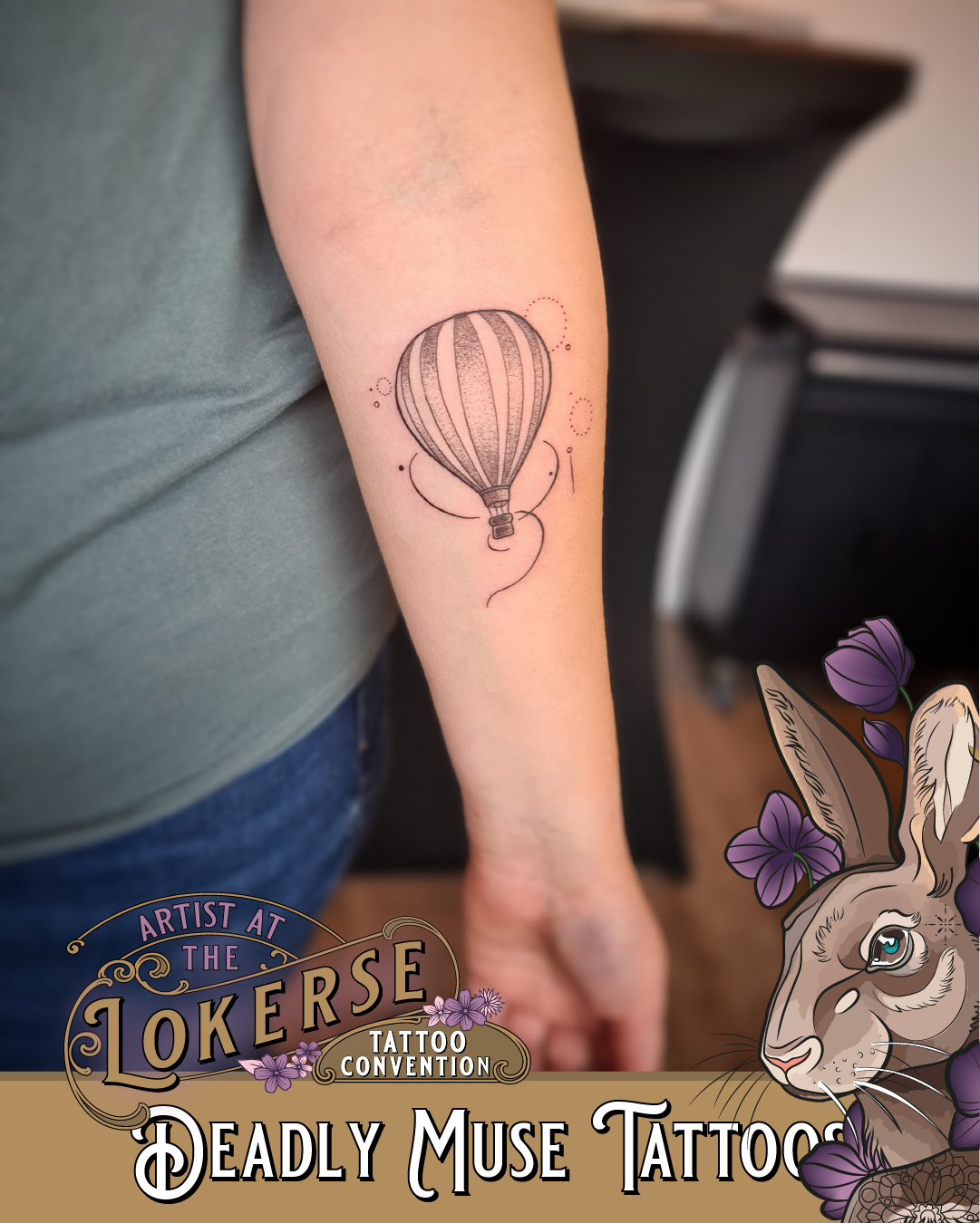 Deadly Muse Tattoo komt naar de Lokerse Tattoo Conventie
