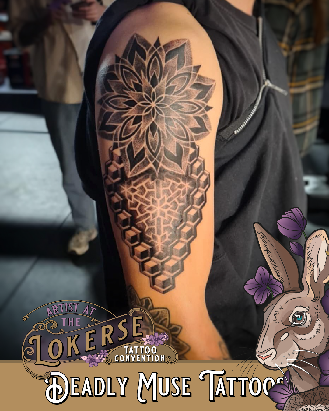 Deadly Muse Tattoo komt naar de Lokerse Tattoo Conventie