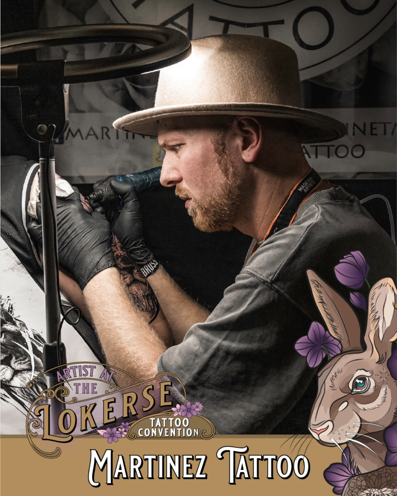 Martinez Tattoo komt naar de Lokerse Tattoo Conventie