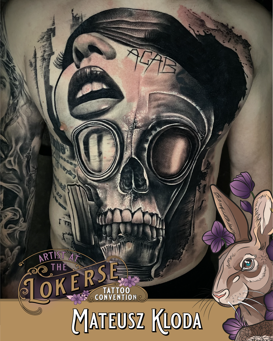 Mateusz Kloda Tattoo komt naar de Lokerse Tattoo Conventie