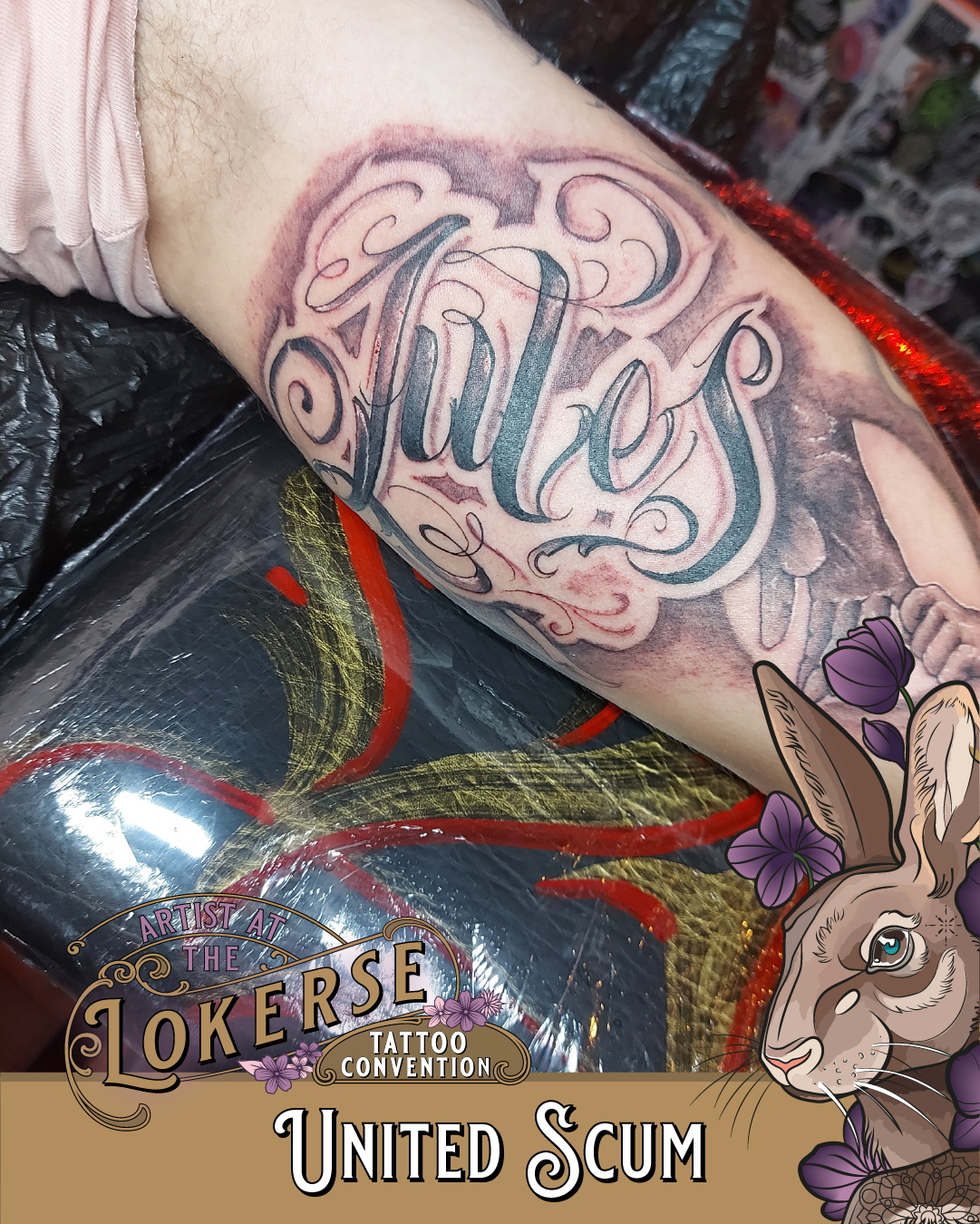 United Scum Tattoo komt naar de Lokerse Tattoo Conventie