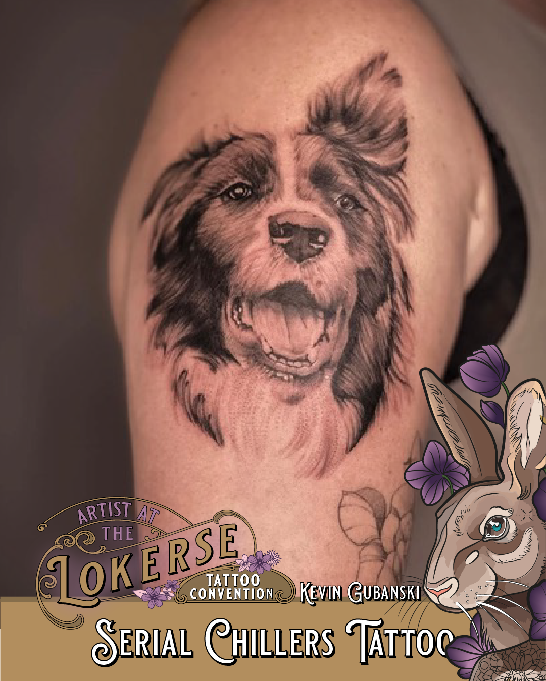 Kevin Gubanski komt naar de Lokerse Tattoo Conventie