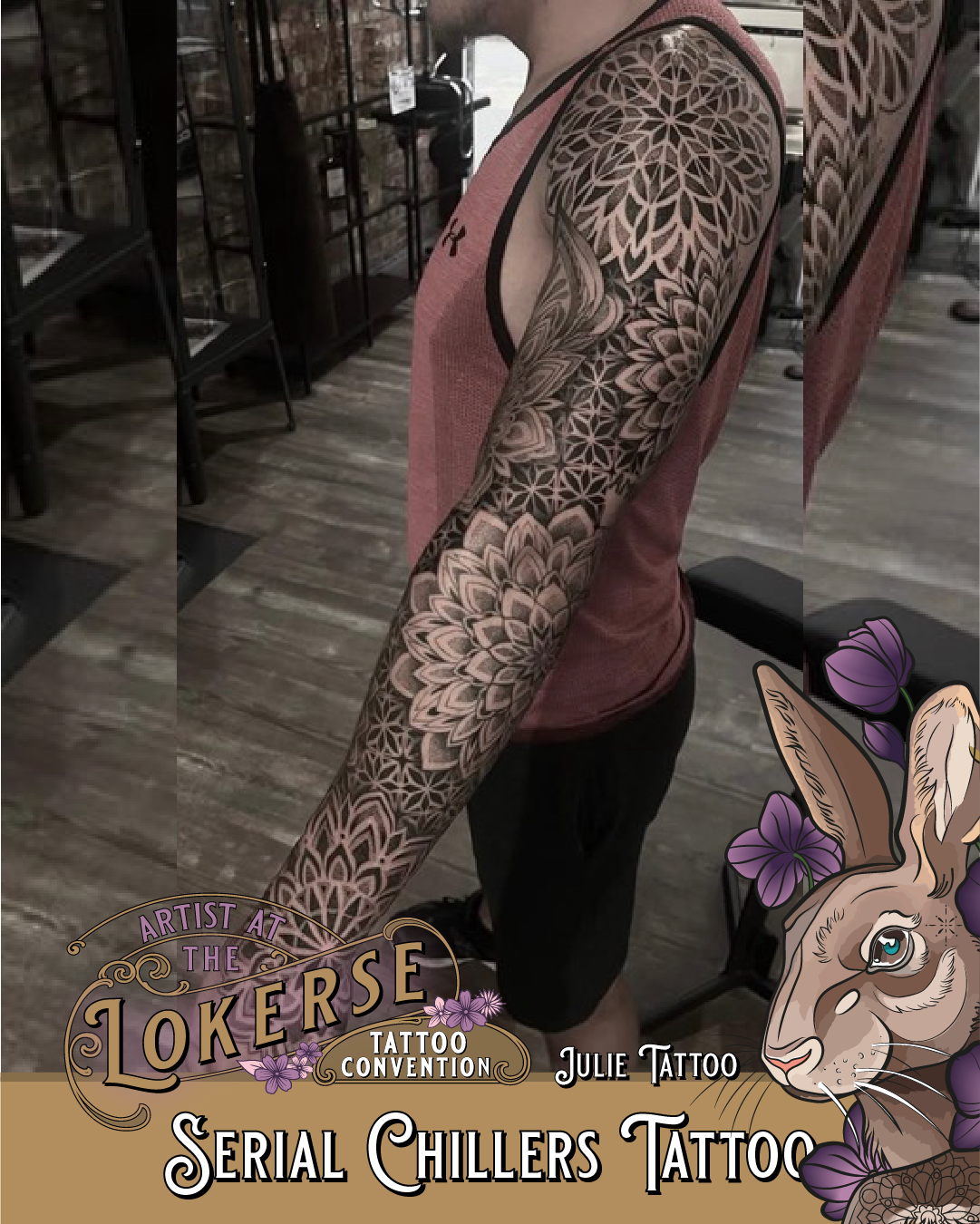 Juliee tattoo komt naar de Lokerse Tattoo Conventie