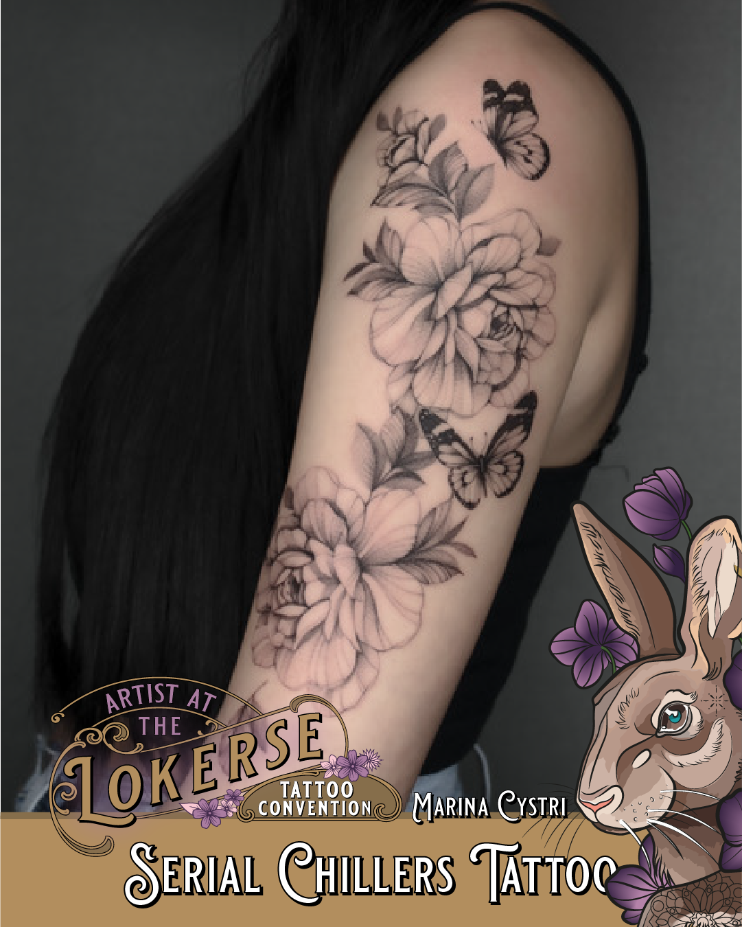 Marina Cystri komt naar de Lokerse Tattoo Conventie