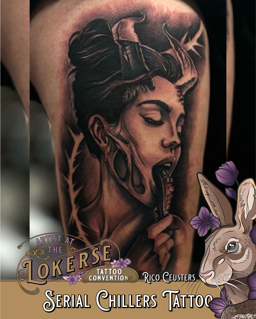 Rico Ceusters komt naar de Lokerse Tattoo Conventie