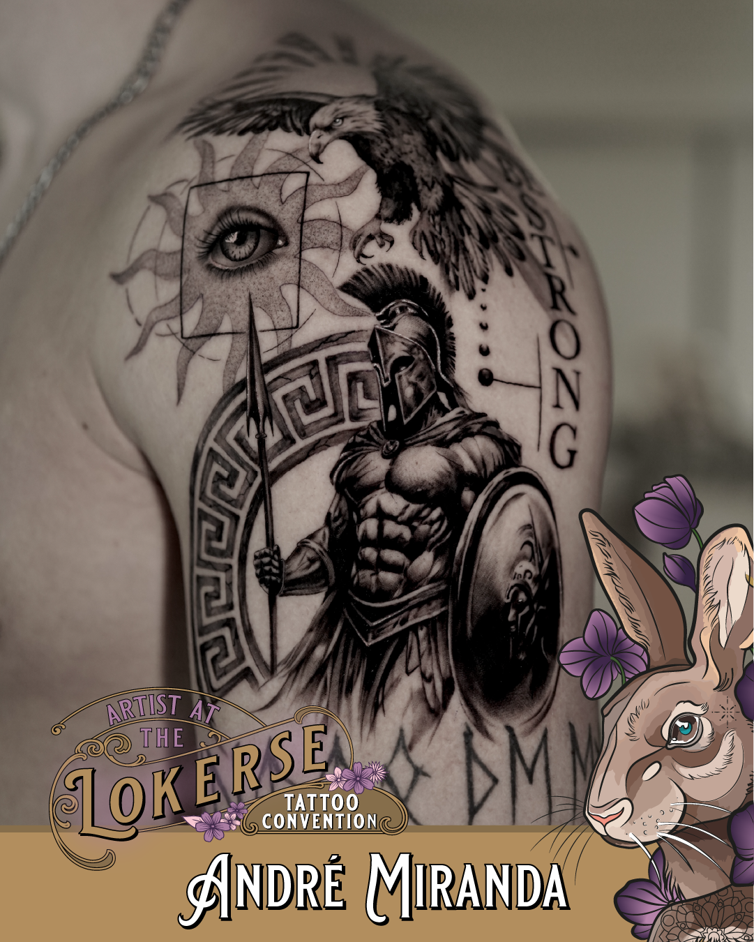 André Miranda Tattoo komt naar de Lokerse Tattoo Conventie
