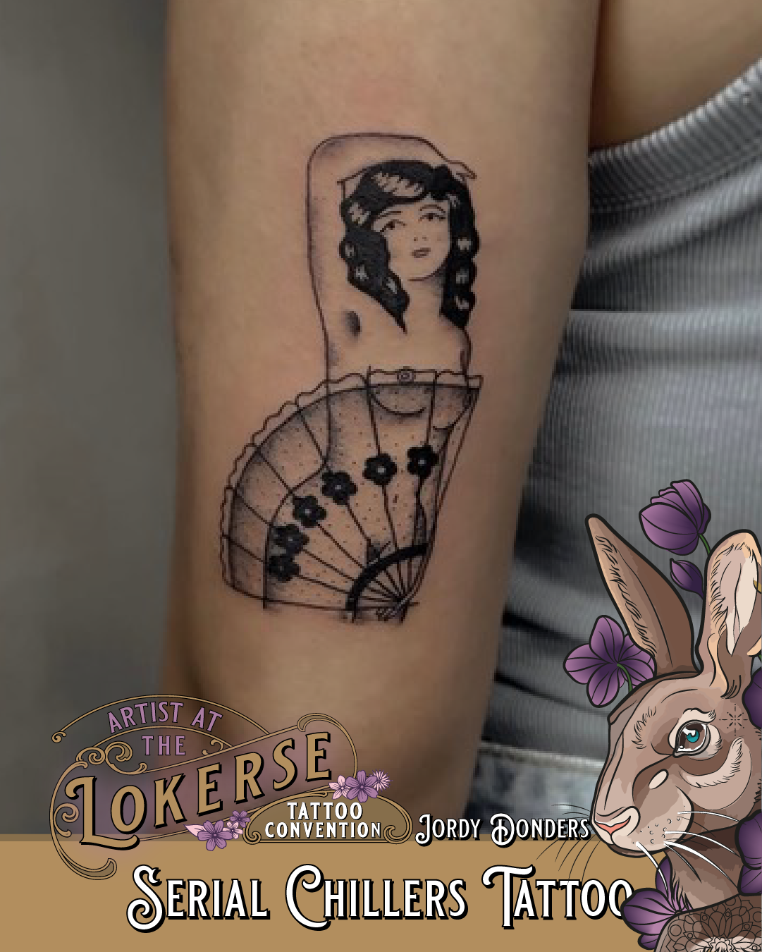 Jordy Donders komt naar de Lokerse Tattoo Conventie