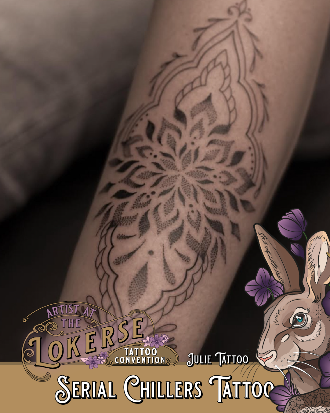 Juliee tattoo komt naar de Lokerse Tattoo Conventie