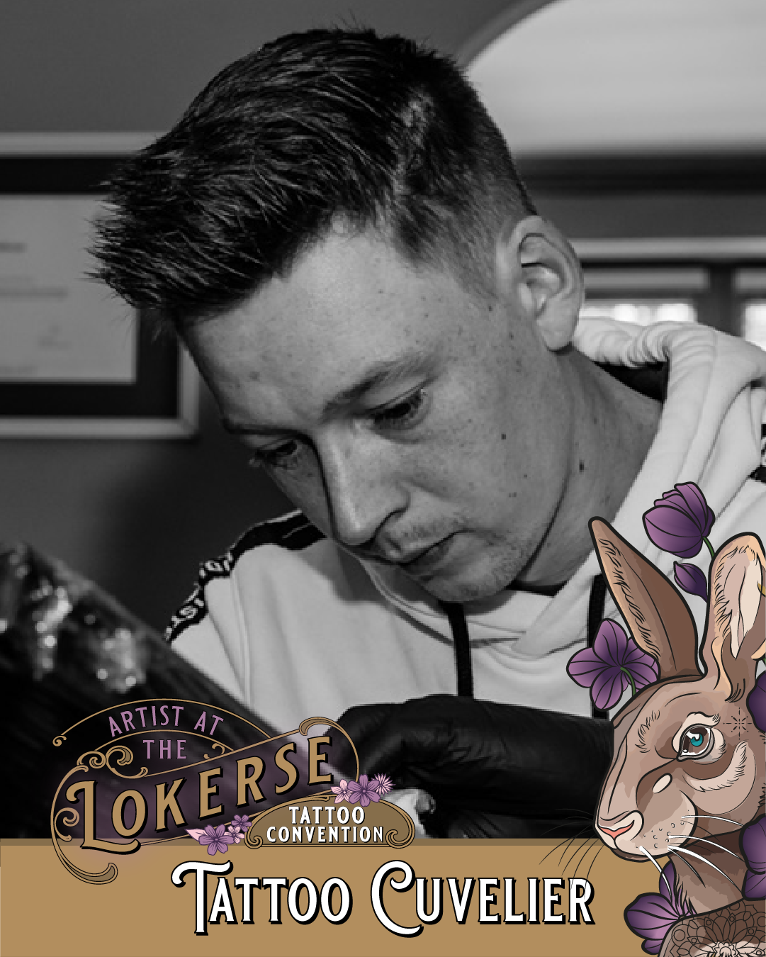 Tattoo Cuvelier komt naar de Lokerse Tattoo Conventie