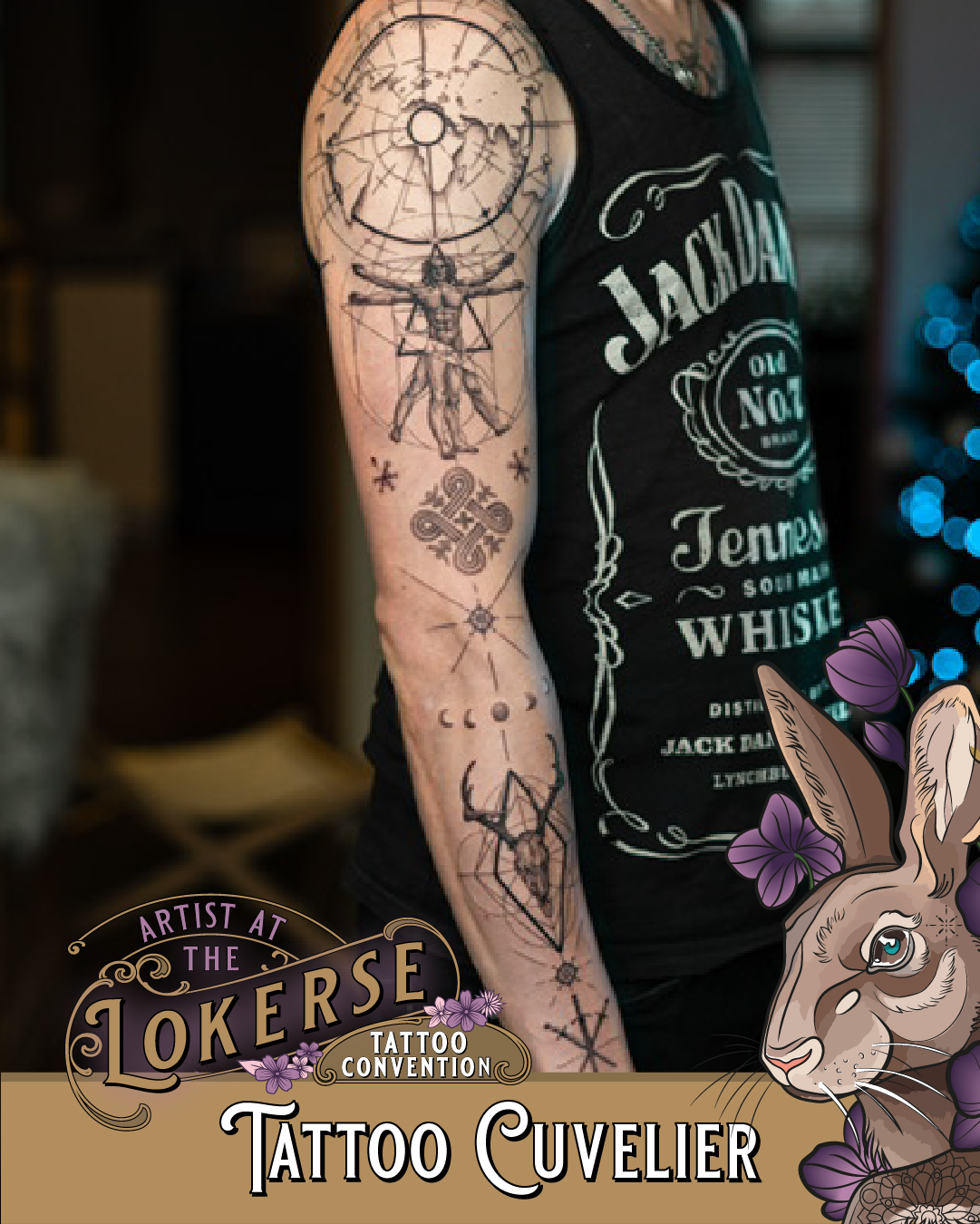 Tattoo Cuvelier komt naar de Lokerse Tattoo Conventie
