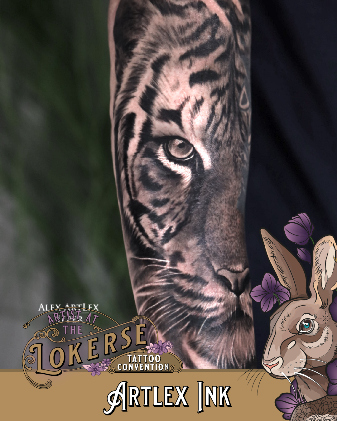 Artlex Ink komt naar de Lokerse Tattoo Conventie
