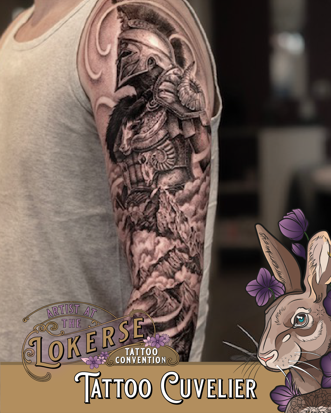 Tattoo Cuvelier komt naar de Lokerse Tattoo Conventie