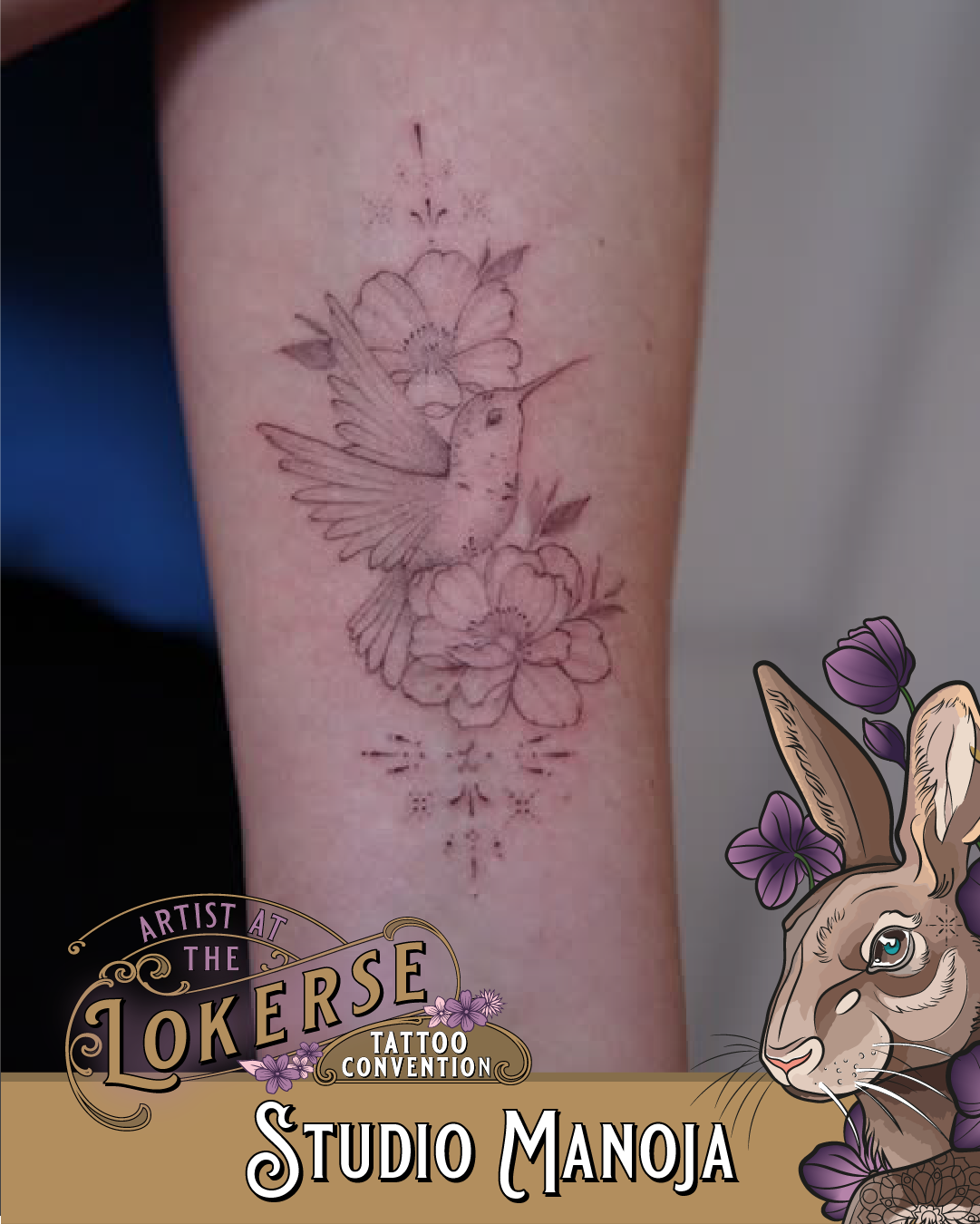 Studio Manoja komt naar de Lokerse Tattoo Conventie