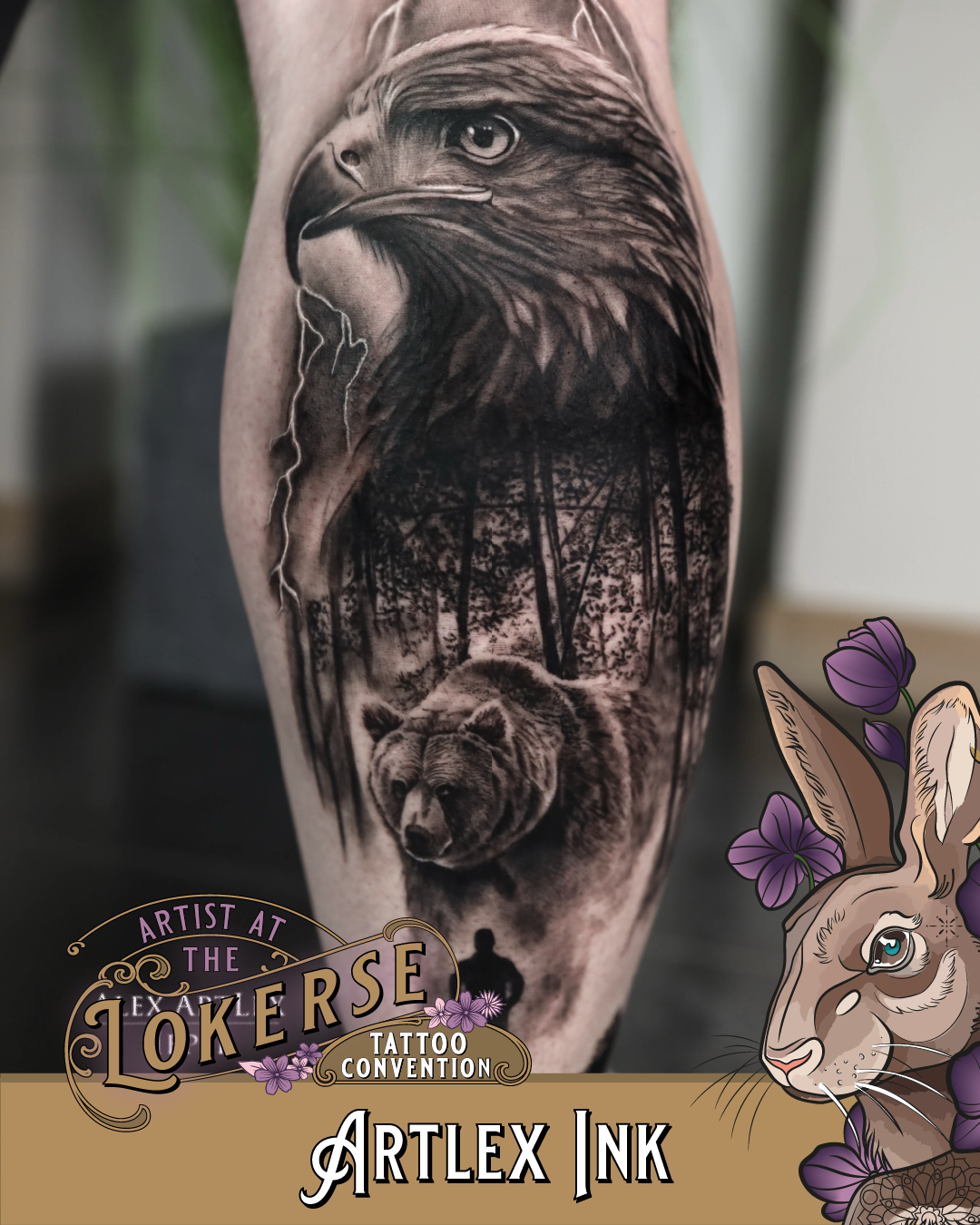 Artlex Ink komt naar de Lokerse Tattoo Conventie