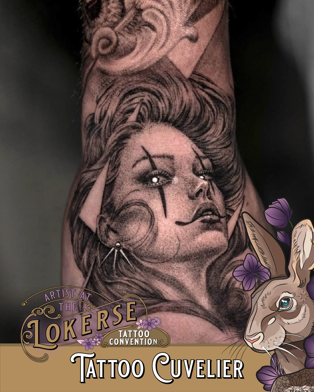 Tattoo Cuvelier komt naar de Lokerse Tattoo Conventie