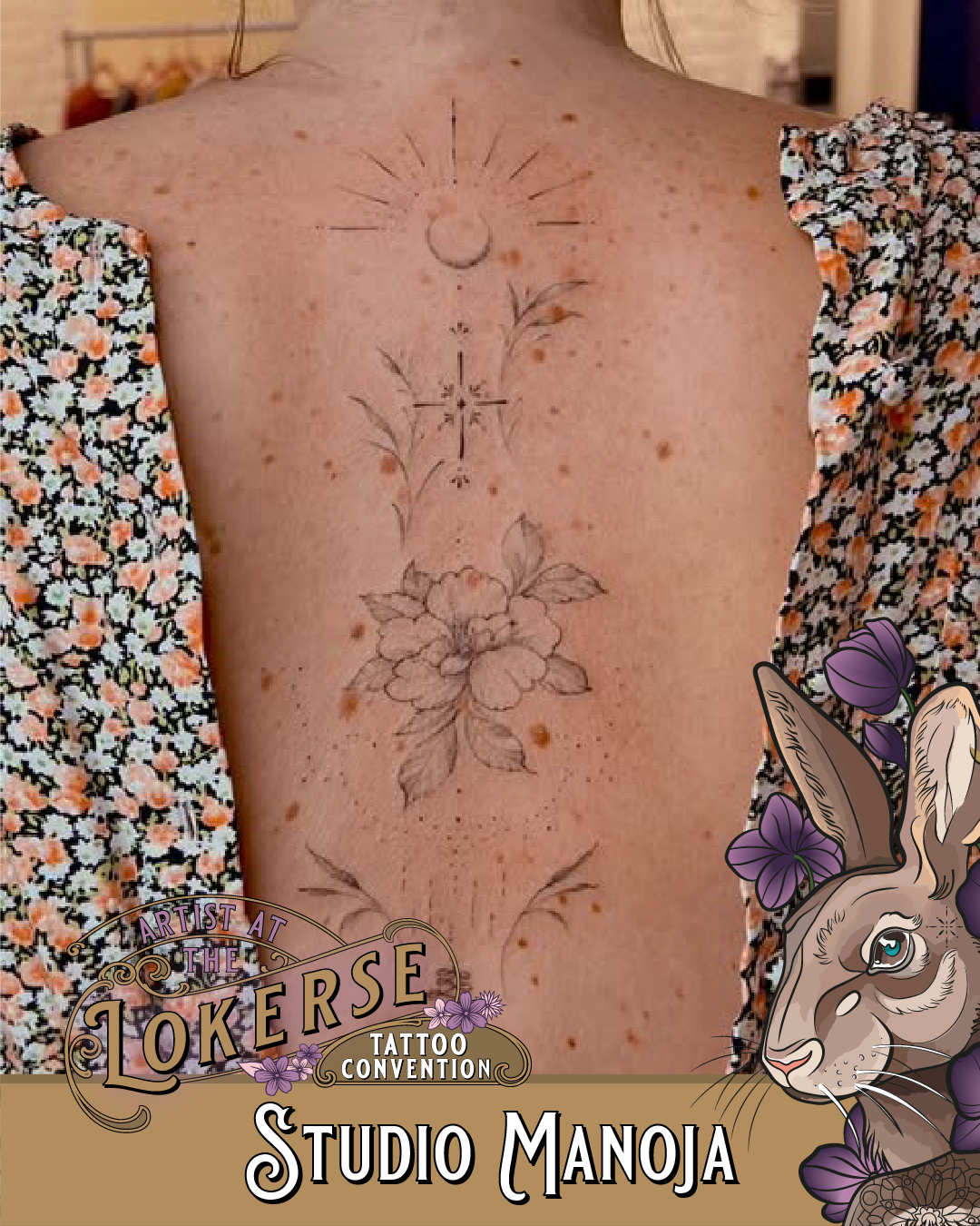 Studio Manoja komt naar de Lokerse Tattoo Conventie