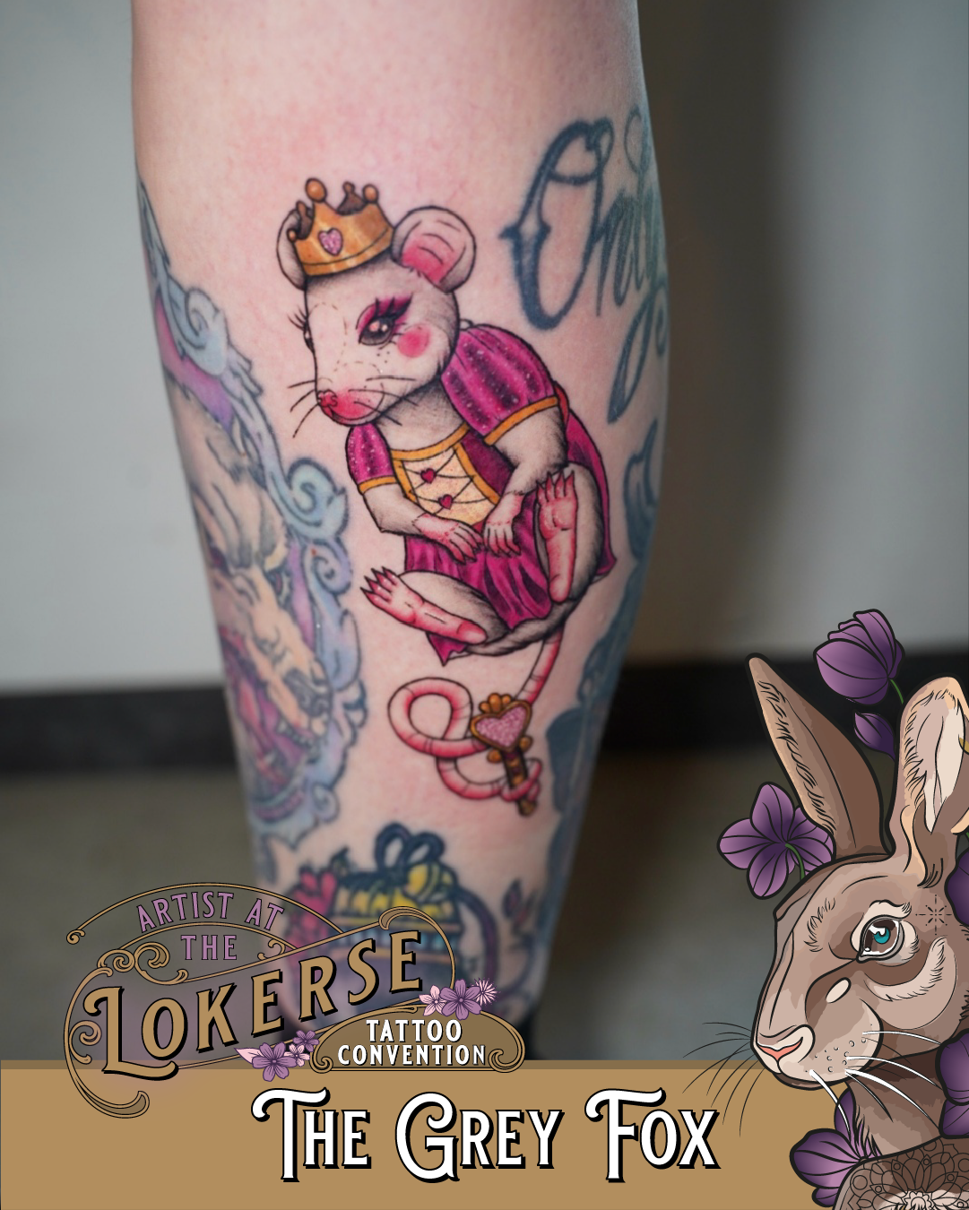 The Grey Fox komt naar de Lokerse Tattoo Conventie