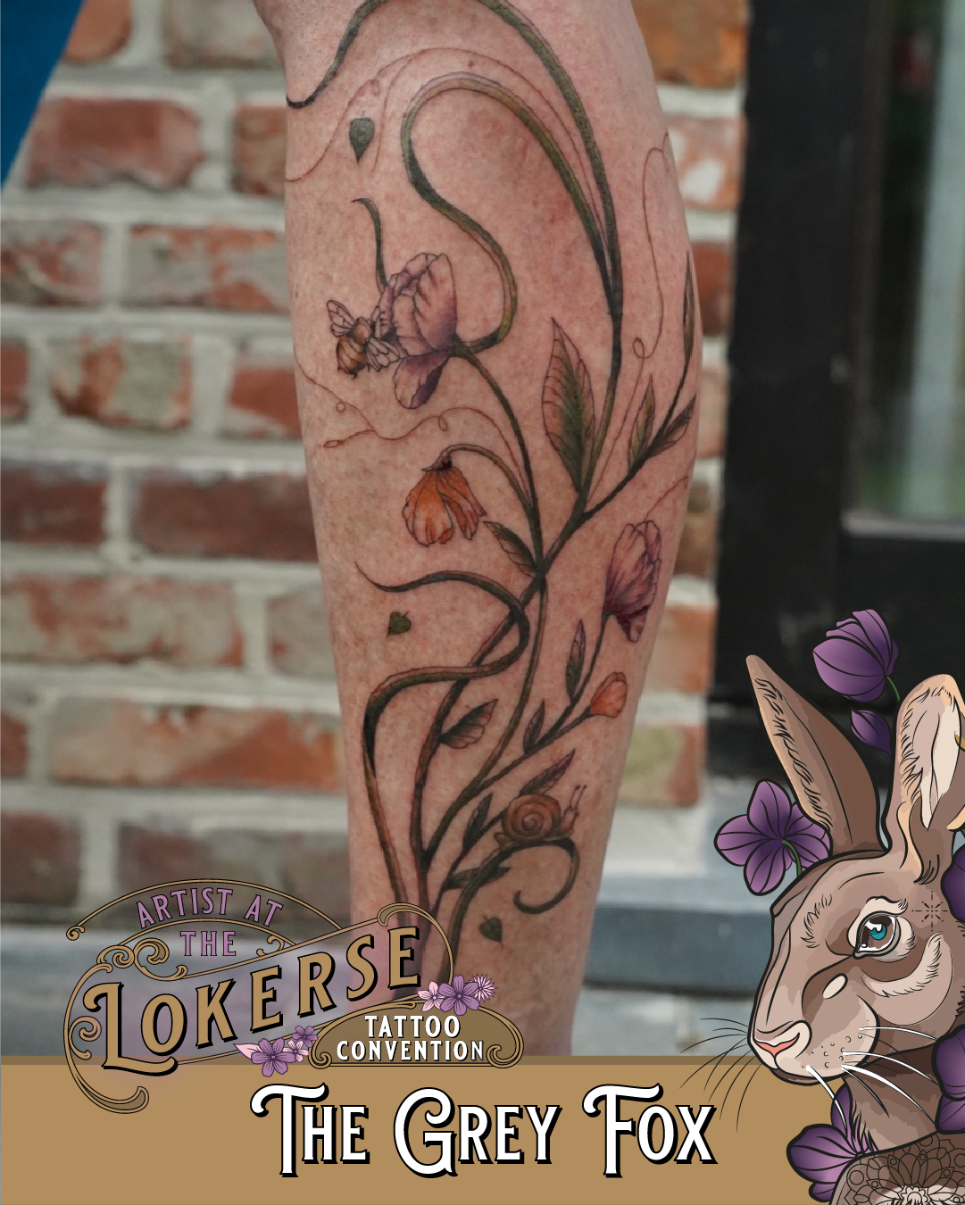 The Grey Fox komt naar de Lokerse Tattoo Conventie