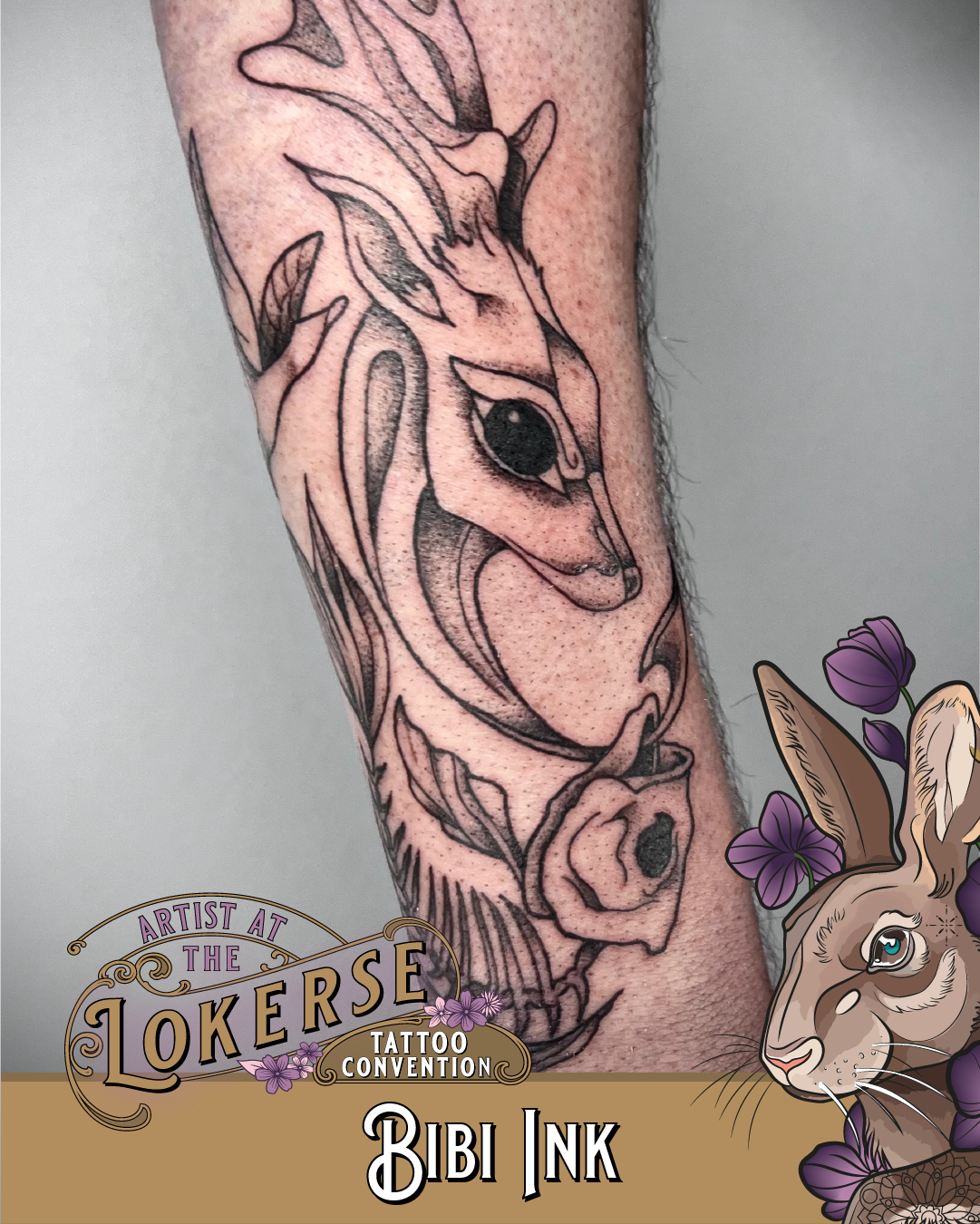 Bibi Ink komt naar de Lokerse Tattoo Conventie