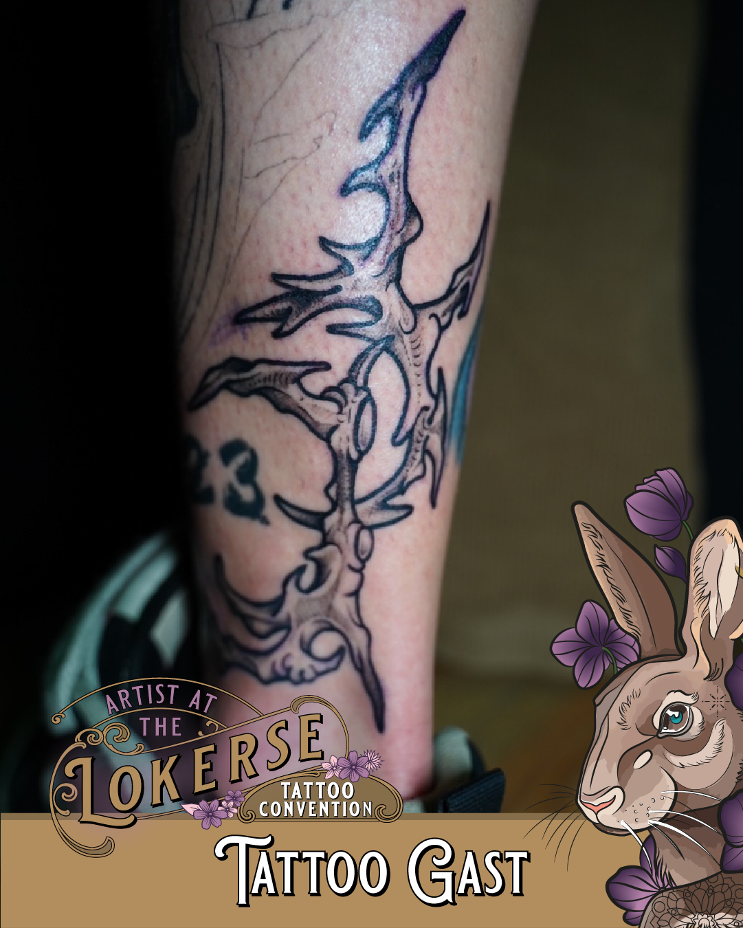 Tattoo Gast komt naar de Lokerse Tattoo Conventie