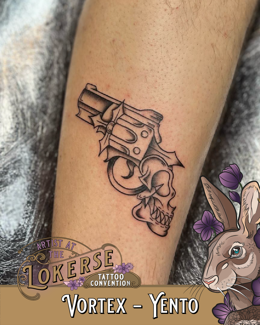 Yento van Vortex Tattoo komt naar de Lokerse Tattoo Conventie