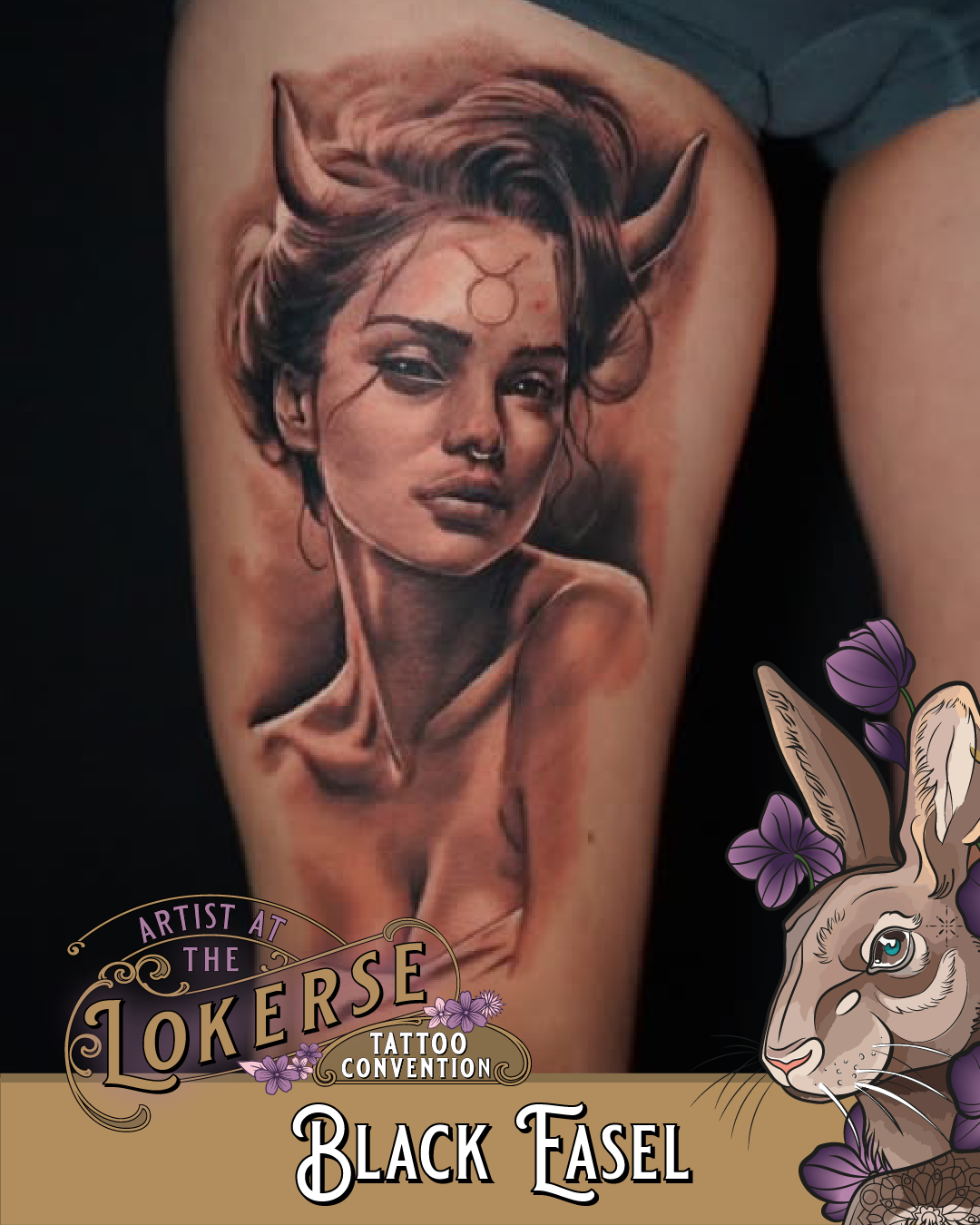 Black Easel komt naar de Lokerse Tattoo Conventie