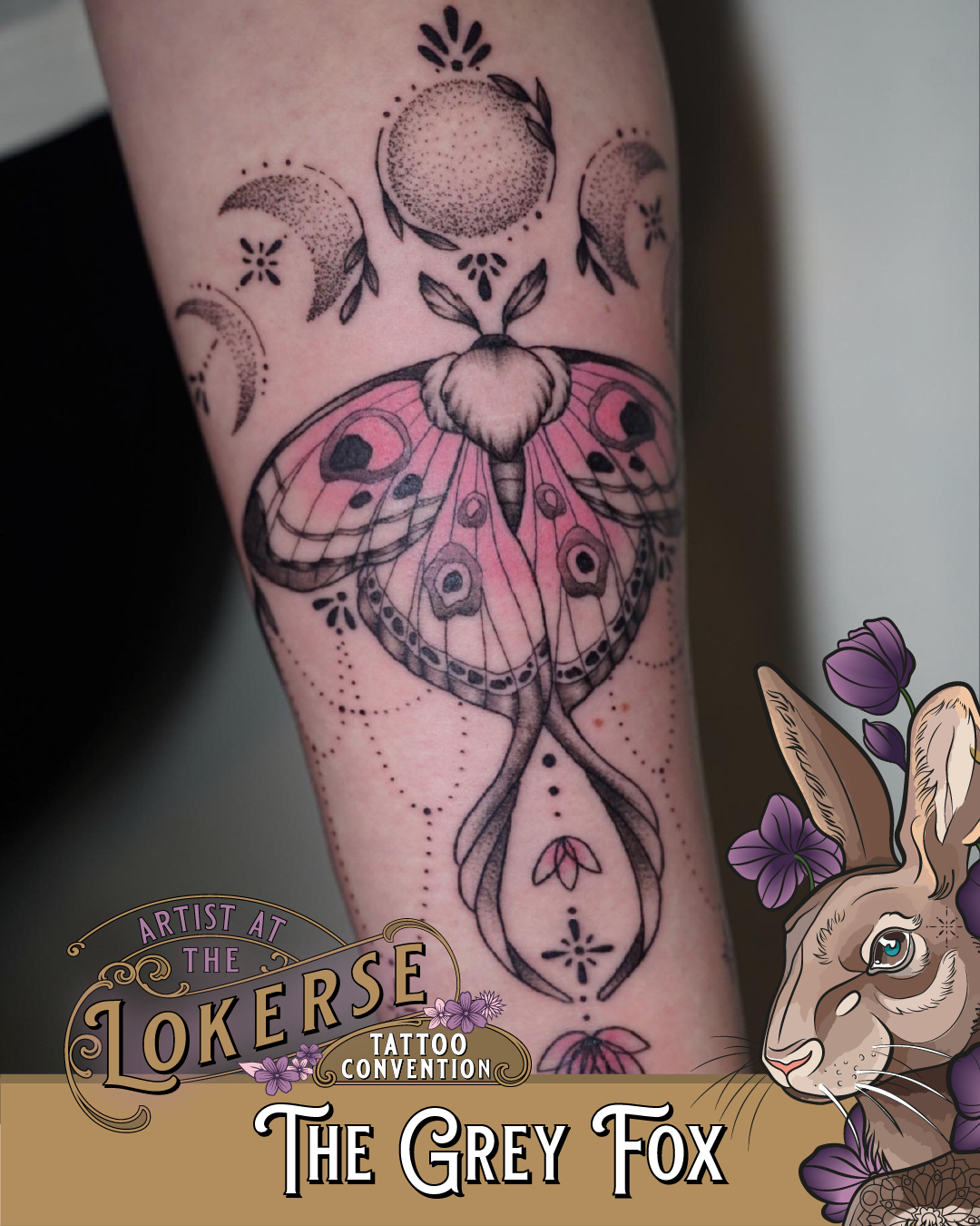 The Grey Fox komt naar de Lokerse Tattoo Conventie