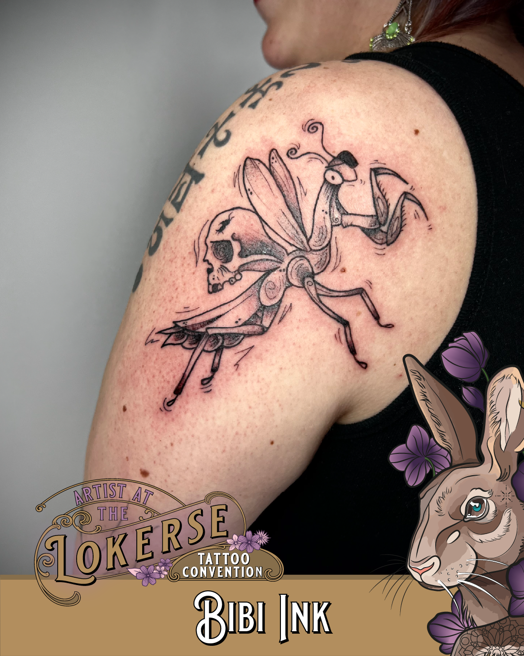 Bibi Ink komt naar de Lokerse Tattoo Conventie
