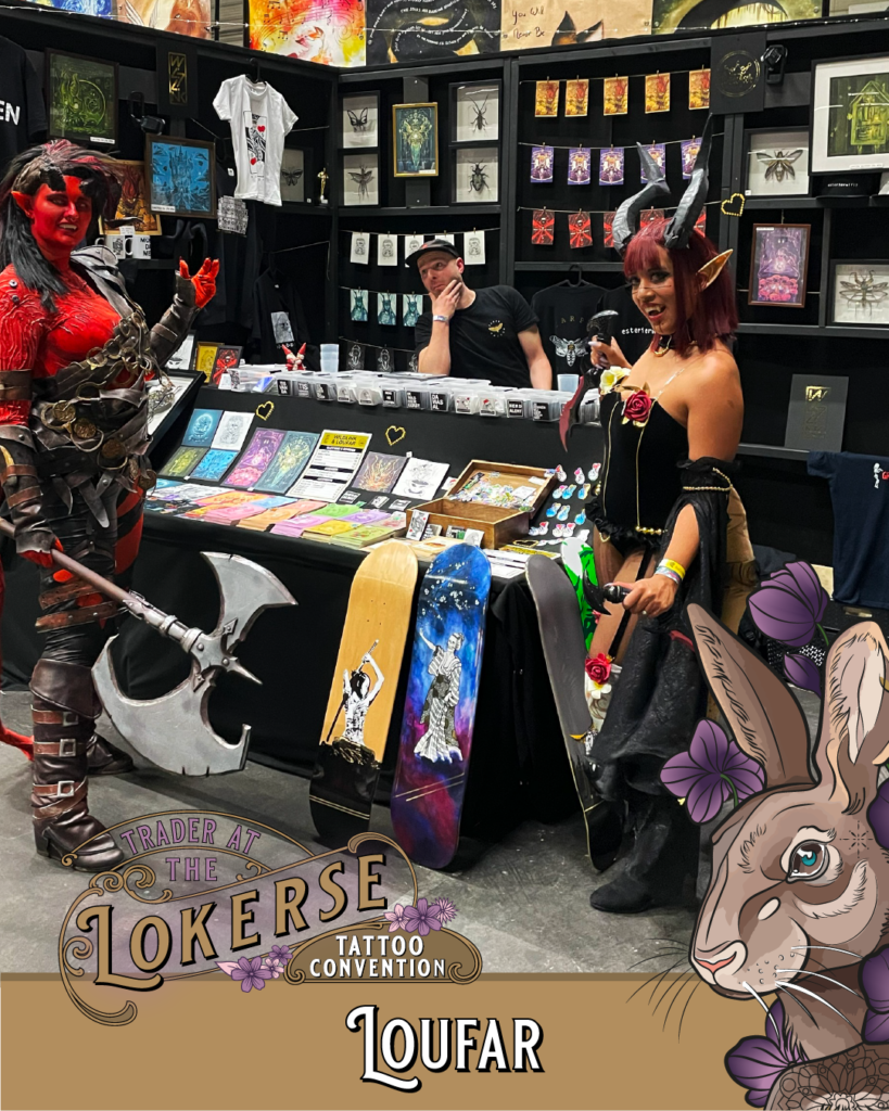 Loufar komt naar de Lokerse Tattoo Conventie