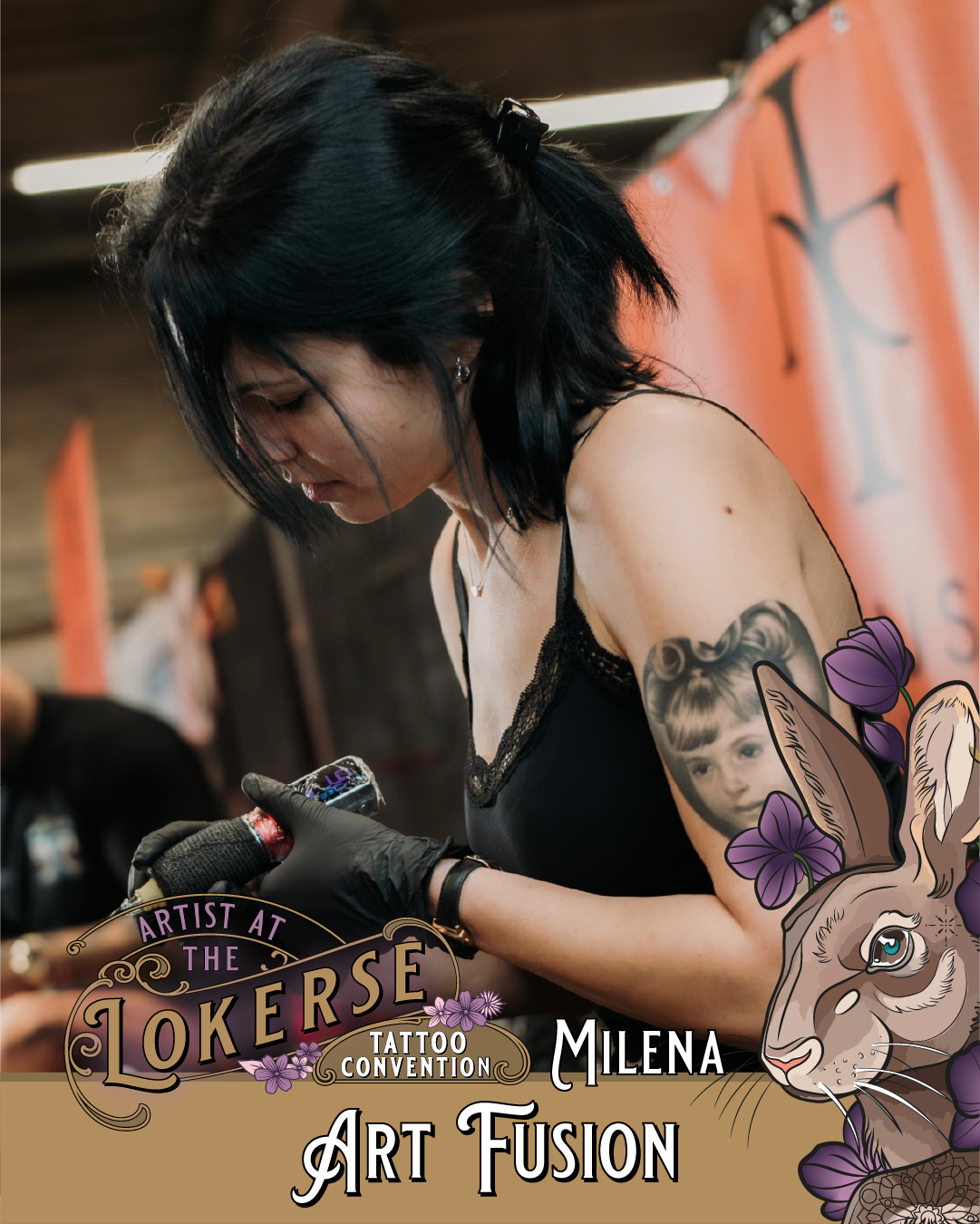 Artfusion - Milena komt naar de Lokerse Tattoo Conventie
