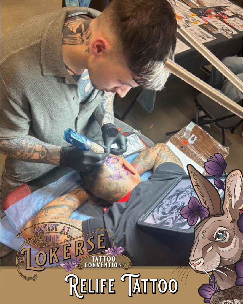 Relife Tattoo komt naar de Lokerse Tattoo Conventie