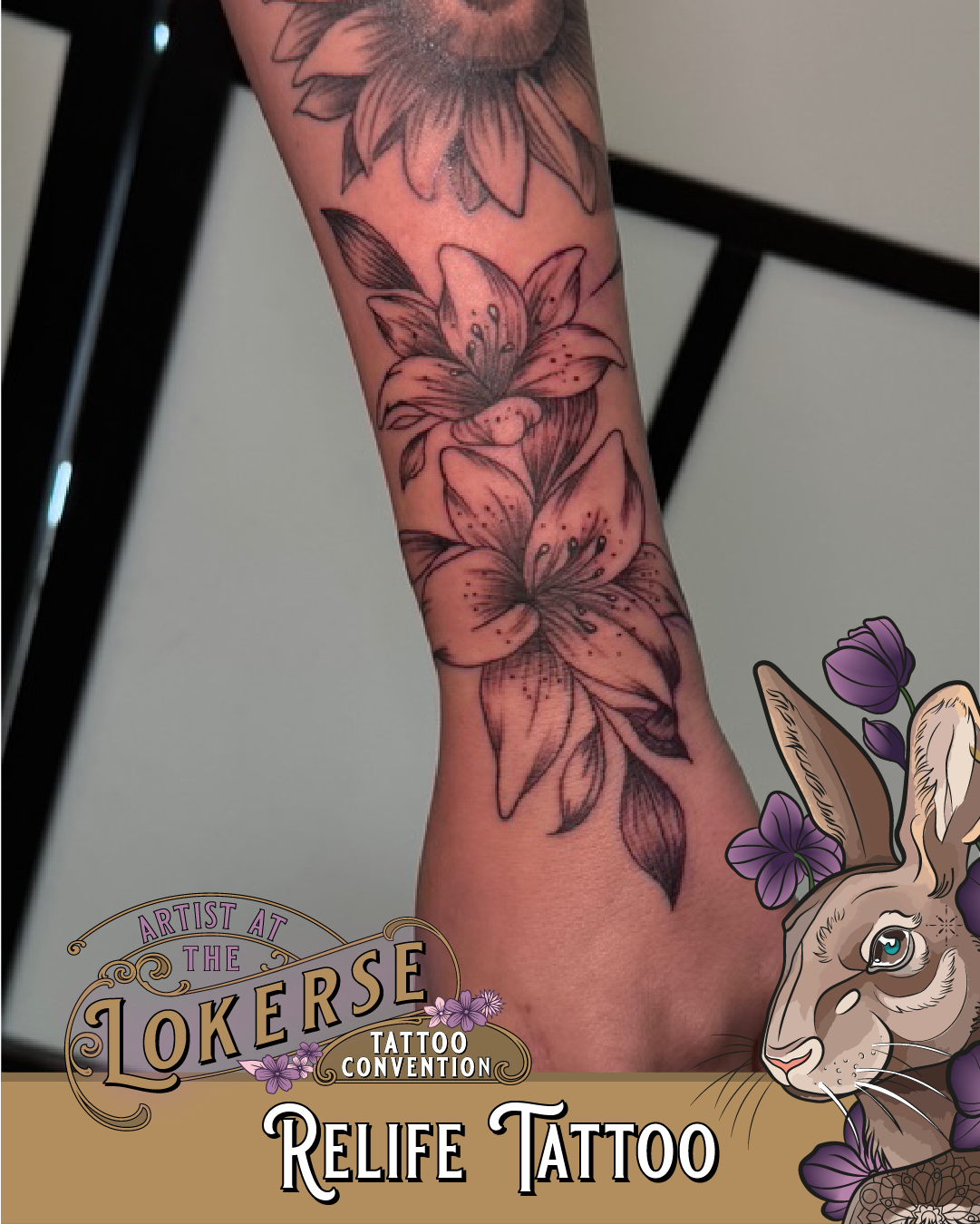 Relife Tattoo komt naar de Lokerse Tattoo Conventie